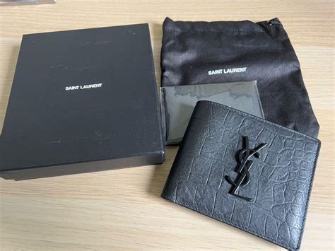 ysl melbourne mens wallet|ysl men's card wallet.